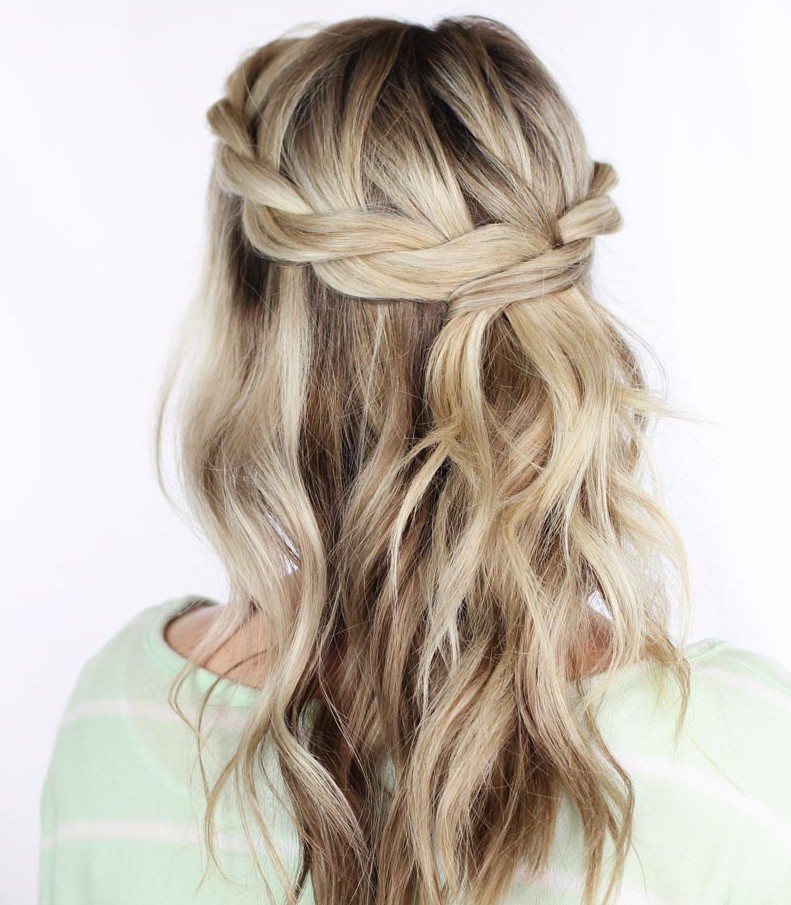 6 Romantic Ways To Wear Your Hair Down At Your Wedding - Joy