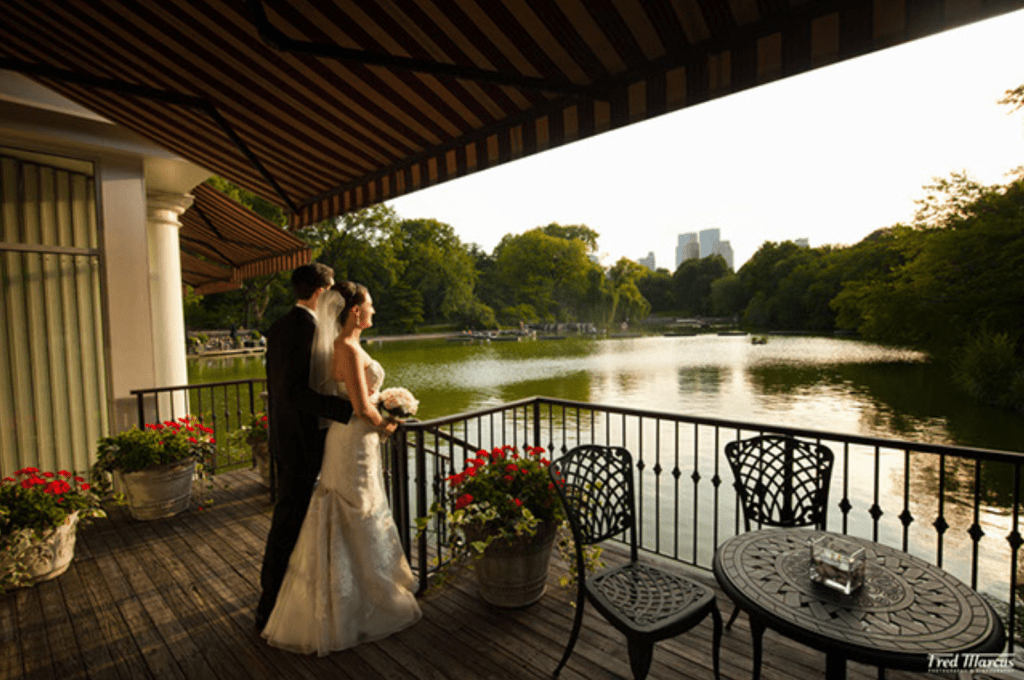 central park boathouse wedding